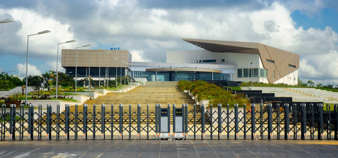 MRICC main entrance, Hambantota